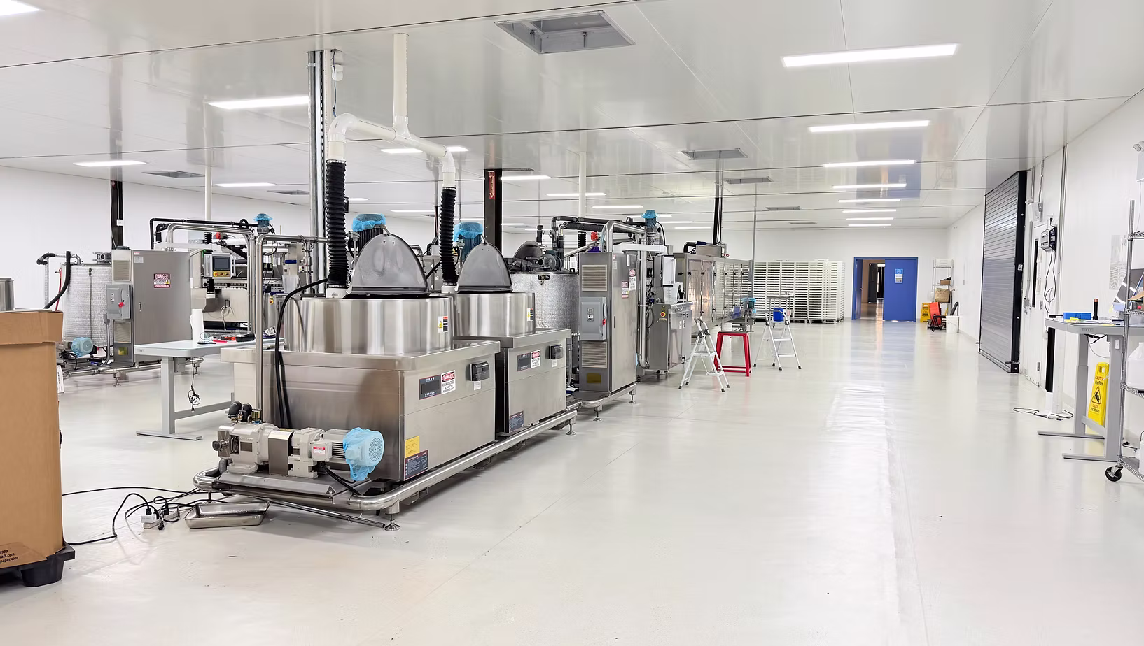 Gummynology production line inside the Clearwater facility